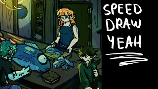 fish dinner | JRWI RIPTIDE SPEEDPAINT