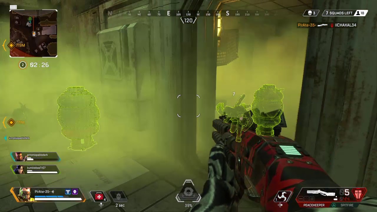 Apex Legends Gas Room