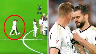 🥹 SO CUTE! Nacho's incredible gesture for Toni Kroos' wife caught on camera | Real Madrid News