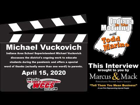 Indiana in the Morning Interview: Michael Vuckovich (4-15-20)