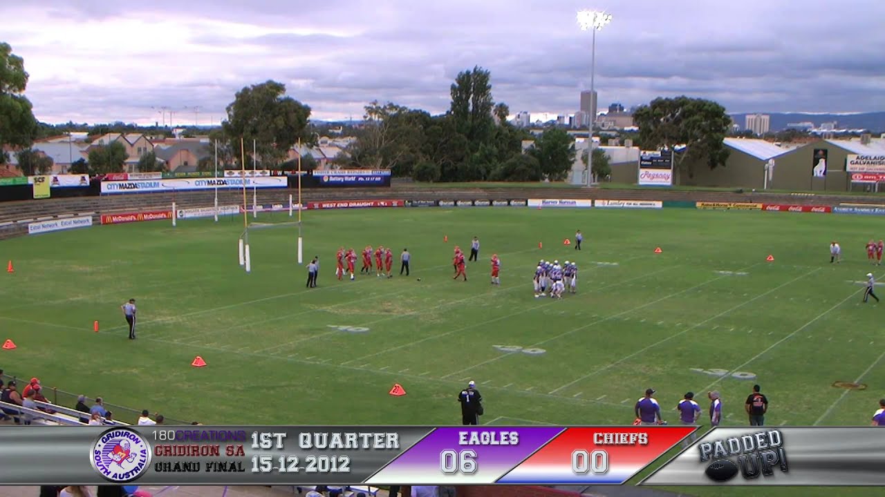 Eagles First Score of the 2012 Gridiron SA Grand Final.mp4