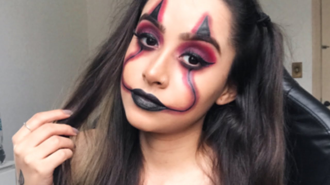 Maquiagem de Palhaço Fácil para o Halloween 🎈| Maquiagem de Palhaço Fácil para o Halloween