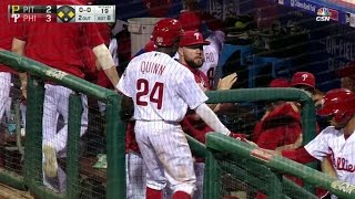 PIT@PHI: Galvis plates Quinn, gives Phillies the lead