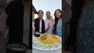 Chicken Biryani Challenge😋🍗#viral #trending #youtube #fyp #food #biryani