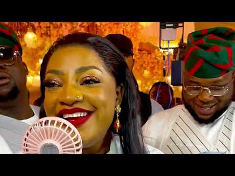 Double celebration for Sotayo Gaga as Segun Johnson performs for her Birthday and Baby christening
