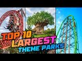 Top 10 largest theme parks in north america