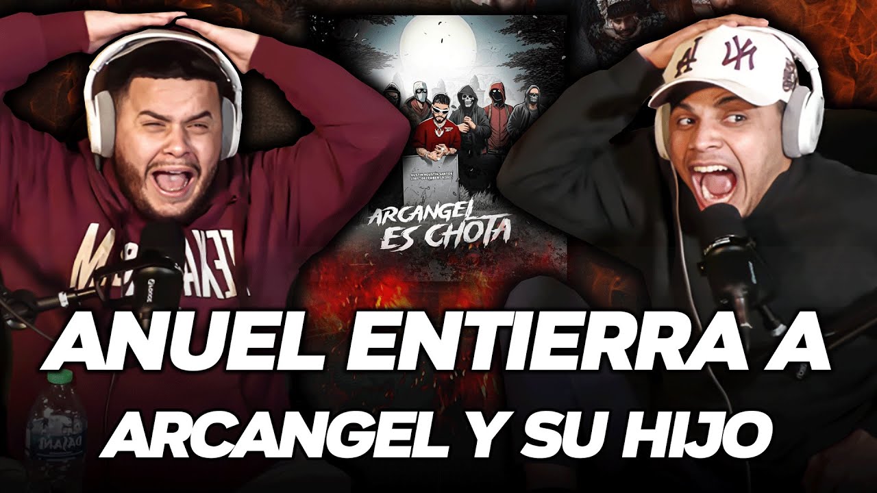 REACCION a TIRADERA DE ANUEL a ARCANGEL y COSCULLUELA es CHOTA !!! rip 1-1