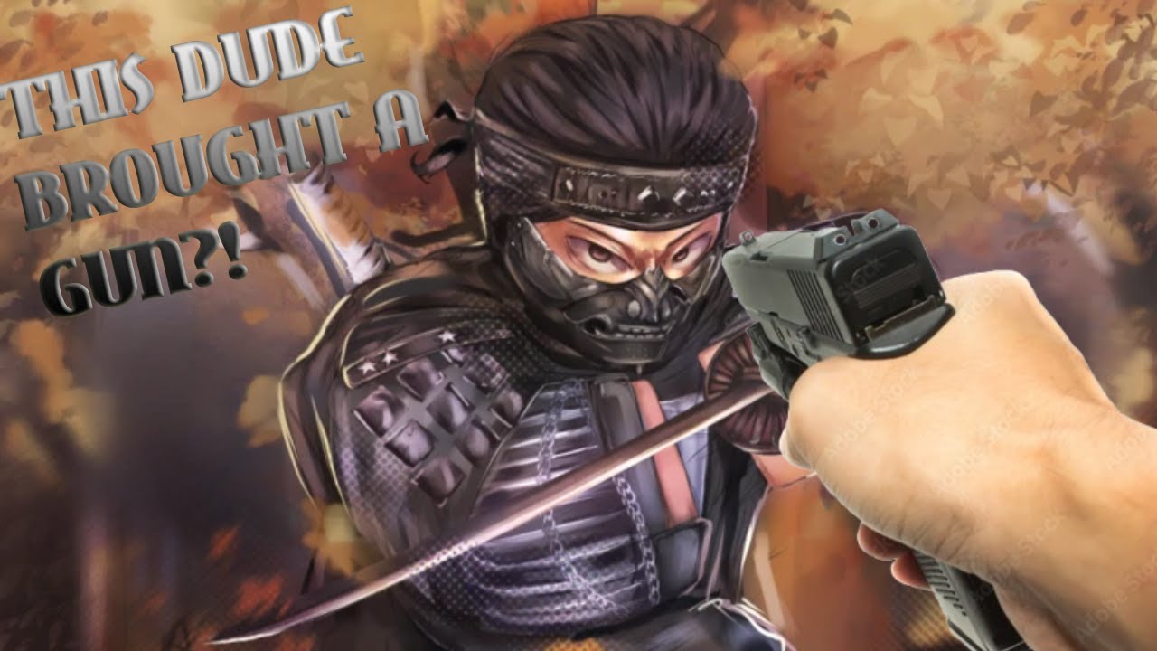 This new GUN gadget IN Ghost Samurai Fighting is OP!