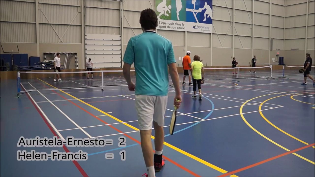 Pickleball, Double mixte 4.5, Québec YouTube