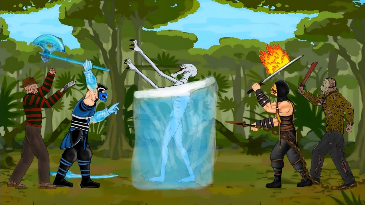 SCP 096 IS DEAD? What? But Wait Scorpion vs Sub Zero vs SCP 096 vs ...