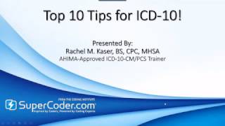 Celebrity Top 10 Tips for ICD 10! Profile