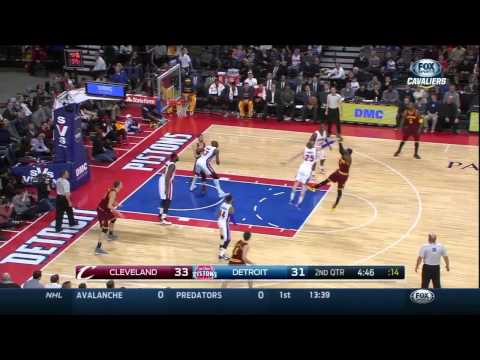 Cleveland Cavaliers Vs Detroit Pistons Highlights January 27 2015 NBA Season 2014 15 