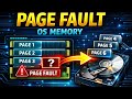 Page Fault in Operating System Explained | Page Fault OS Tutorial in Hindi | Virtual Memory Concept