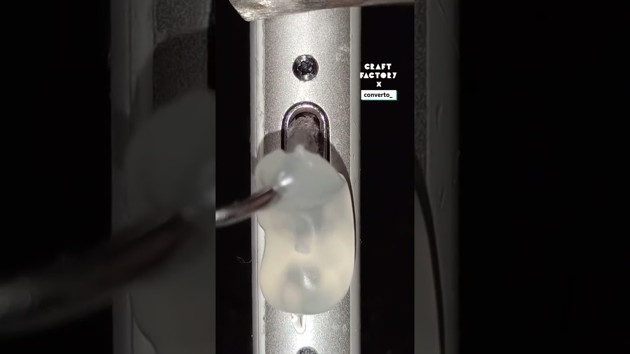 Removing Dirt From My Phone Charger 🧼📱 