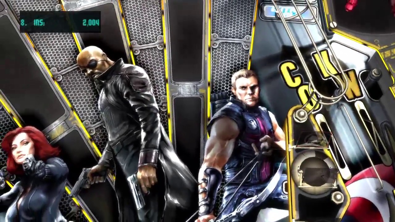 Zen Pinball 2/FX3. Gameplay PS4. All Tables. Marvel's Avengers.