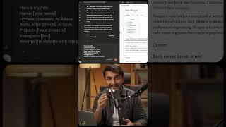 How to make a Personal Wikipedia Page using Claude AI 🤯