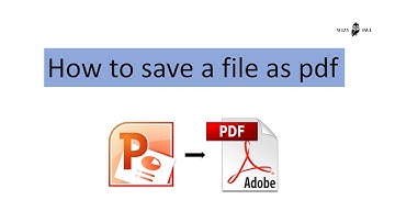 How to convert powerpoint to pdf | Wizy Owl