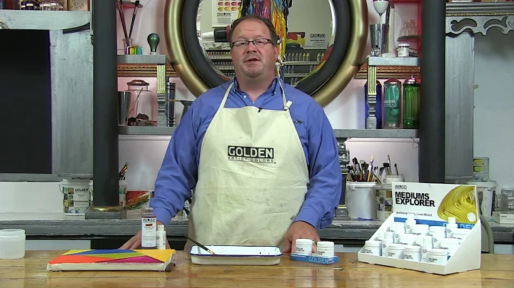 Gloss Glazing Liquid in the NEW Mediums Explorer Set