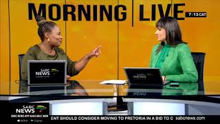 The late Vuyo Mbuli on a 