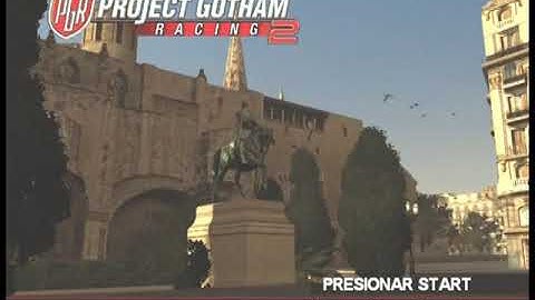 Project Gotham racing 2 Barcelona intro