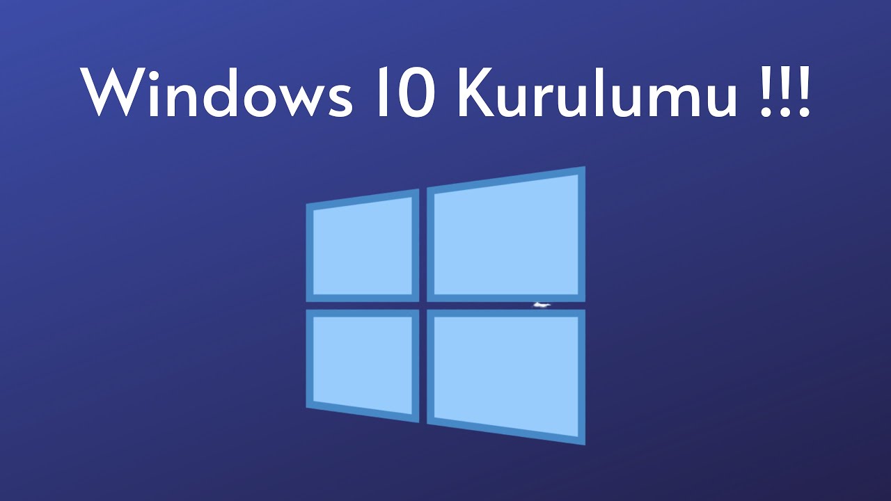 Windows 10 Kurulumu !!!! YouTube