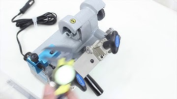 Key Machine GL-320 How to adjust the cutter