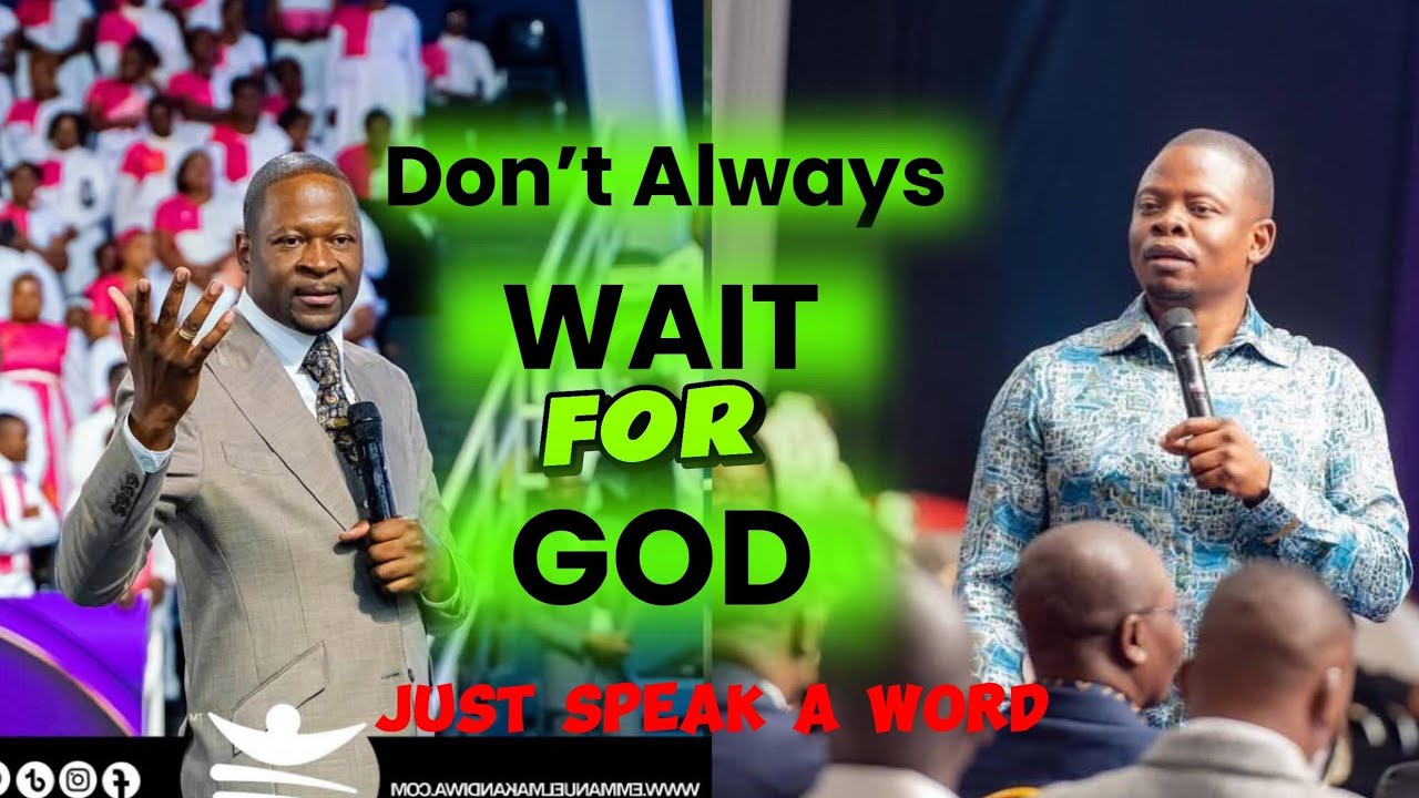 Don't Always Wait On God, Words Aren't Just Words || Prophet Makandiwa & Prophet Bushiri