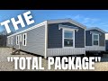 THE "TOTAL PACKAGE" single wide mobile home! Upgrades I've never seen in a single wide! Home Tour
