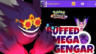 Make The Buff Gengar, “MEGA GENGAR” With This Build | Pokemon Unite Gengar Rework!