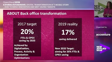 DIGITAL TRANSFORMATION - Kateřina Šuvarinová - Digital Transformation at T-Mobile