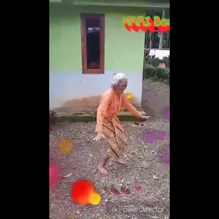 Aksi Nenek Jago Joged Bikin Ngakak