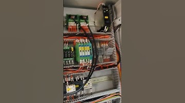 Testing panel for commissing Delta #electrician #plc #deltaplc #logic #programming
