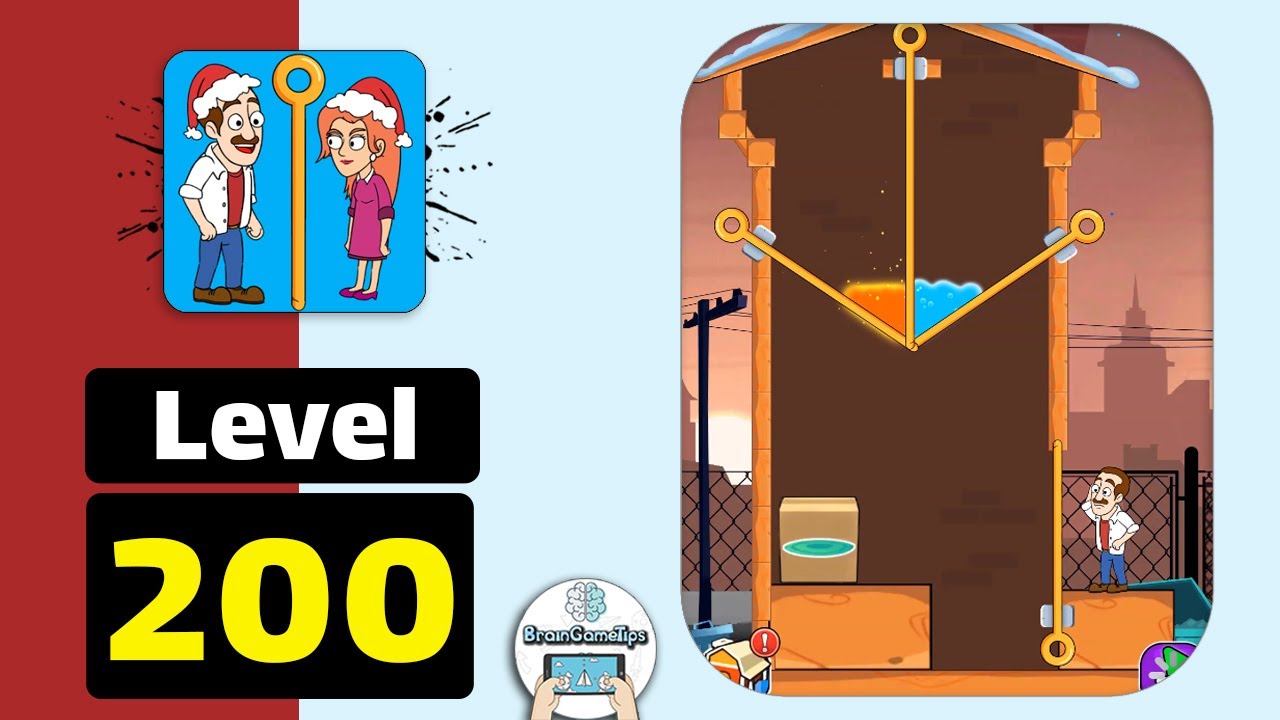 Home Pin: Pull The Pin Puzzle - Level 200 Walkthrough