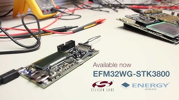 Faster processing, longer operation. Cortex-M4 Wonder Gecko EFM32WG-STK3800