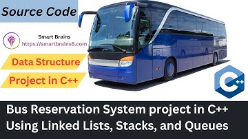 Bus Reservation System - Data Structure project in C++ Using Linked Lists, Stacks, and Queues