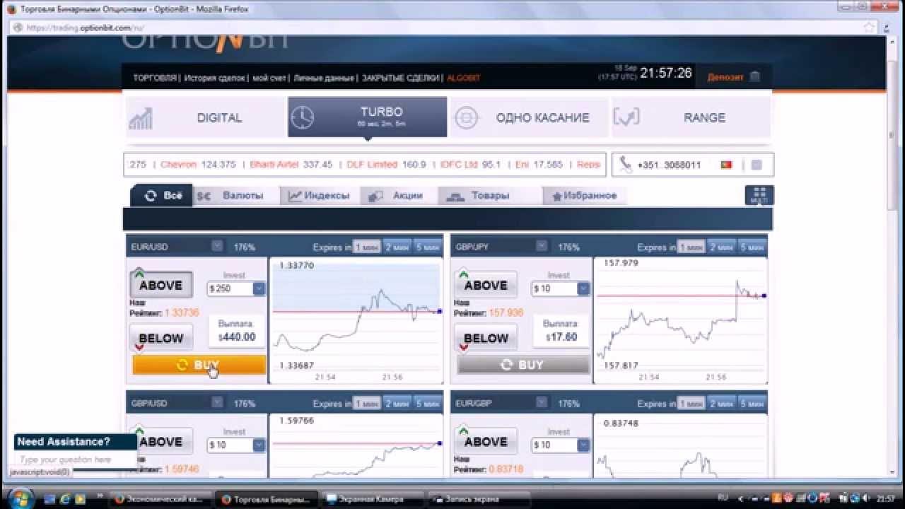 Сайт binary