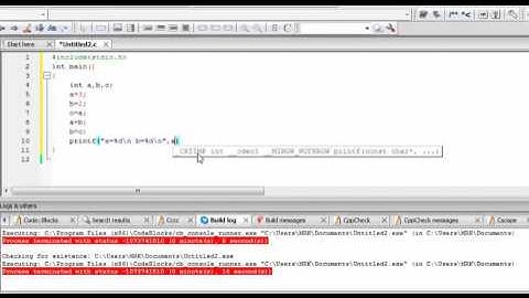 C programming tutorial for swapping using three variable