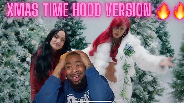 THE HOOD VERSION 🔥🔥 GloRilla - Xmas Time ft Kehlani (Live Performance Video) | FIRST REACTION