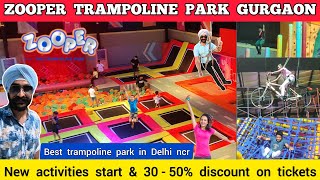 Zooper trampoline park in delhi ticket price | zooper trampoline park gurgaon | zooper gurgaon price screenshot 3