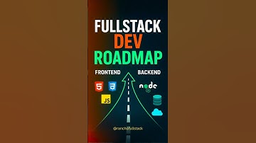 FullStack Developer Roadmap 2025 🚀 #fullstack #webdevelopment #javascript #codingroadmap #shorts
