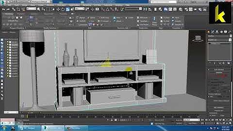 Tutorial on Modeling a TV Unit in 3dsmax ( Part 3)