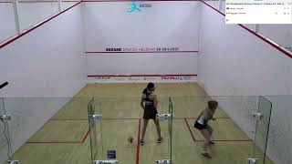 Camillia Hendy - Hannah Mcgugan Norway Vs Ireland - Esf European Team Squash Championships 2023