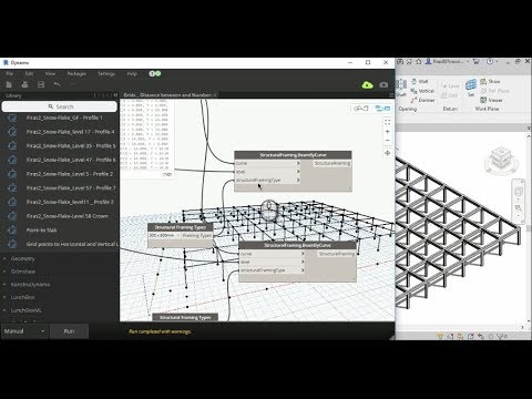 Creating a Parametric Beam System in Revit by Using Dynamo - YouTube