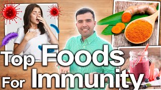 EAT AND IMPROVE IMMUNE FUNCTION - Top Foods To Boost Immunity