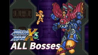 Mega Man X3 - All Bosses