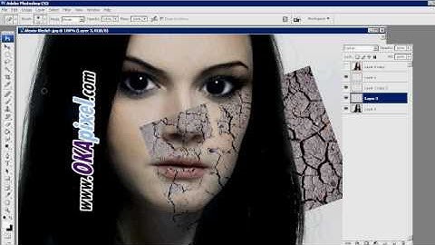Alexis Bledel Twilight  vampire face change makeup tutorial Photoshop