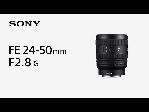 Introducing FE 24-50mm F2.8 G | Sony | α Lens