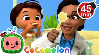 ninas doctor check up song more ninas familia cocomelon nursery rhymes kids songs
