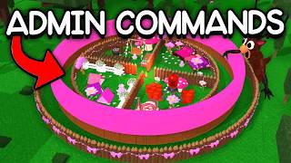 I Built a GIRLS ONLY BASE with ADMIN COMMANDS in 99 Nights in the Forest!