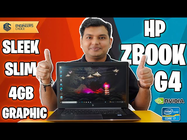 Unleash Creativity: HP ZBook Studio G4 - Core i7 8th, 16/512GB SSD, 4GB Graphics Powerhouse